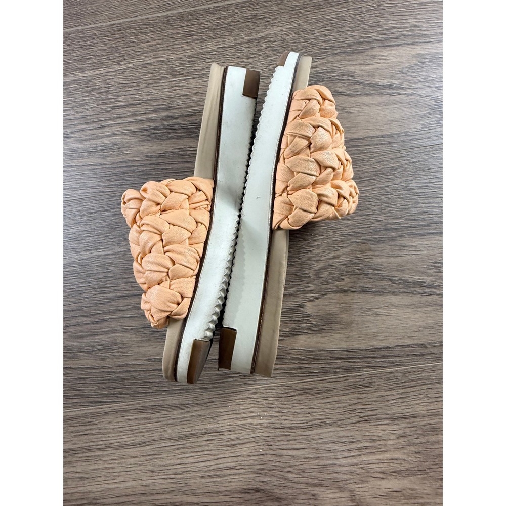 Sam Edelman Peach Braided Slide Sandal - Picture 10 of 13
